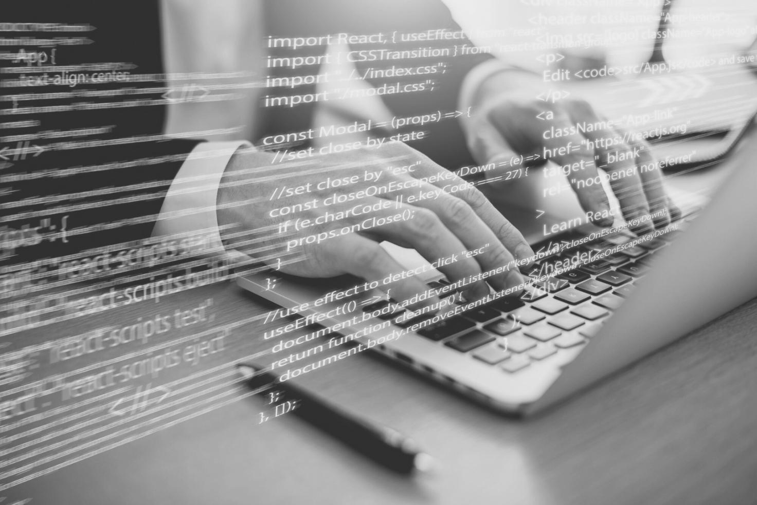 Team reviewing interactive prototypes during user testing session